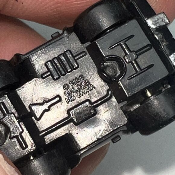 Vintage 1988 Galoob Micro Machines Deluxe Black Lamborghini Countach HTF - Picture 9 of 9